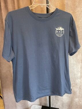 Maui and Sons Men’s Navy Blue Logo T-Shirt